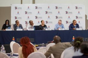 SEEPD Program Manager (left) highlighting the achievements of CBC Health Services on IE SEEPD Program Manager (left) highlighting the achievements of CBC Health Services on IE